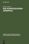 book: Die Konfessionen Jeremias