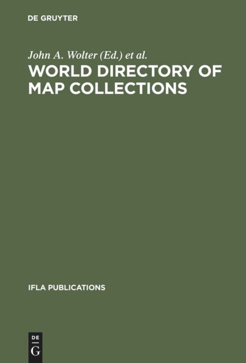 book: World Directory of Map Collections