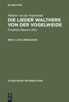 book: Bdch. 2 Die Liebeslieder