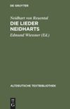 book: Die Lieder Neidharts