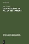 book: Der Maschal im Alten Testament
