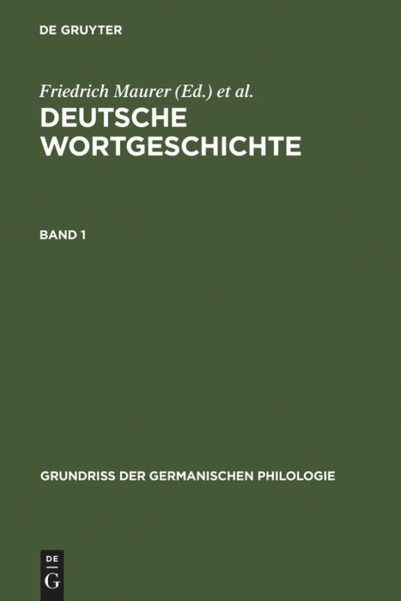 book: Band 1