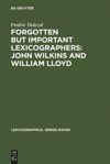 book: Forgotten But Important Lexicographers: John Wilkins and William Lloyd