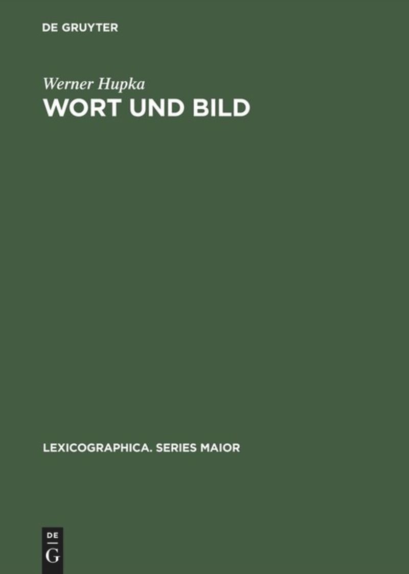 book: Wort und Bild