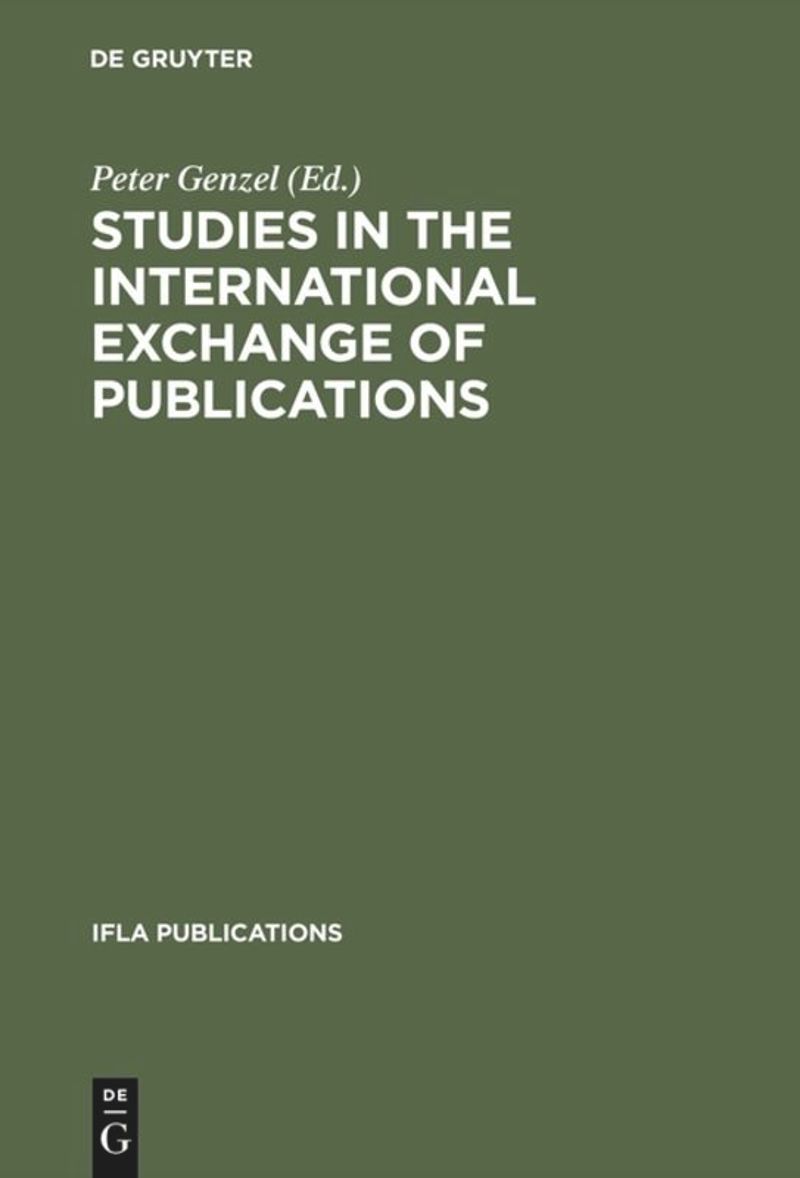 book: Studies in the international exchange of publications