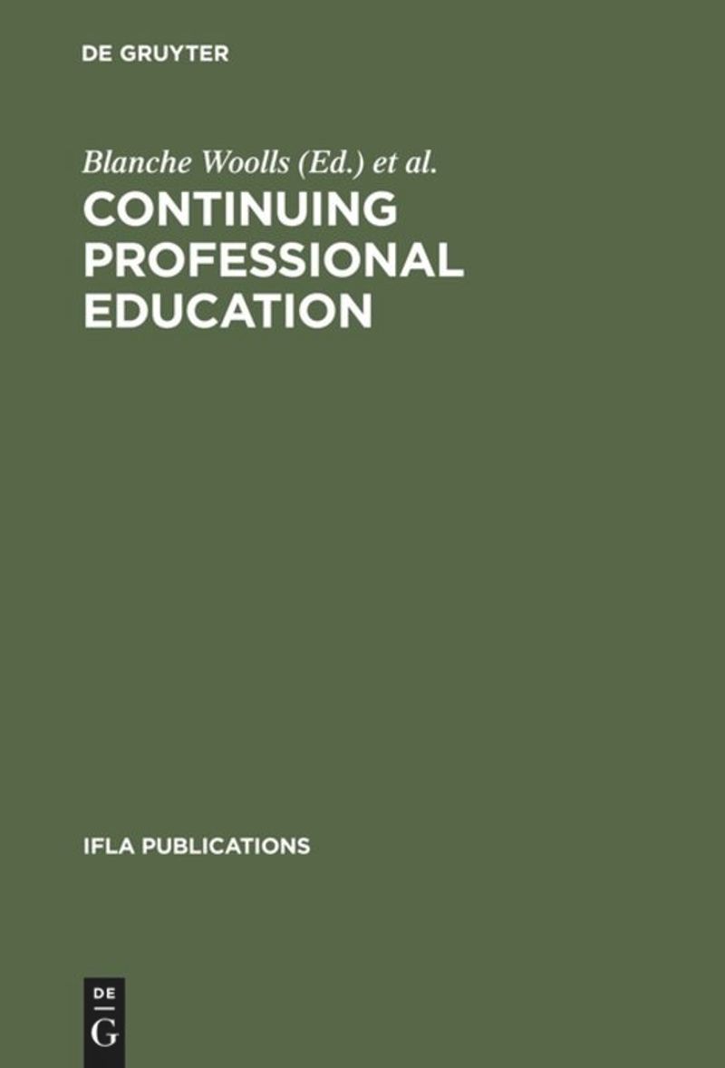 book: Continuing Professional Education
