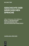 book: Band 2 Grundfragen und Grundzüge des nachklassischen Griechisch