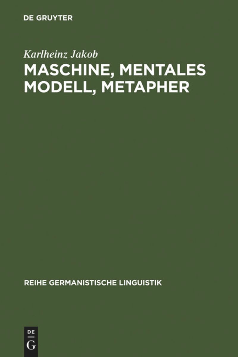 book: Maschine, mentales Modell, Metapher