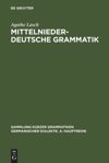 book: Mittelniederdeutsche Grammatik