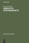 book: Gerichtskostengesetz