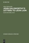 book: John Galsworthy's letters to Leon Lion