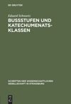 book: Bußstufen und Katechumenatsklassen