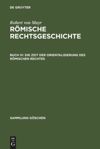 book: Buch IV Die Zeit der Orientalisierung des römischen Rechtes
