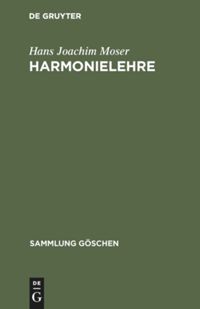 book: Harmonielehre