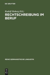 book: Rechtschreibung im Beruf