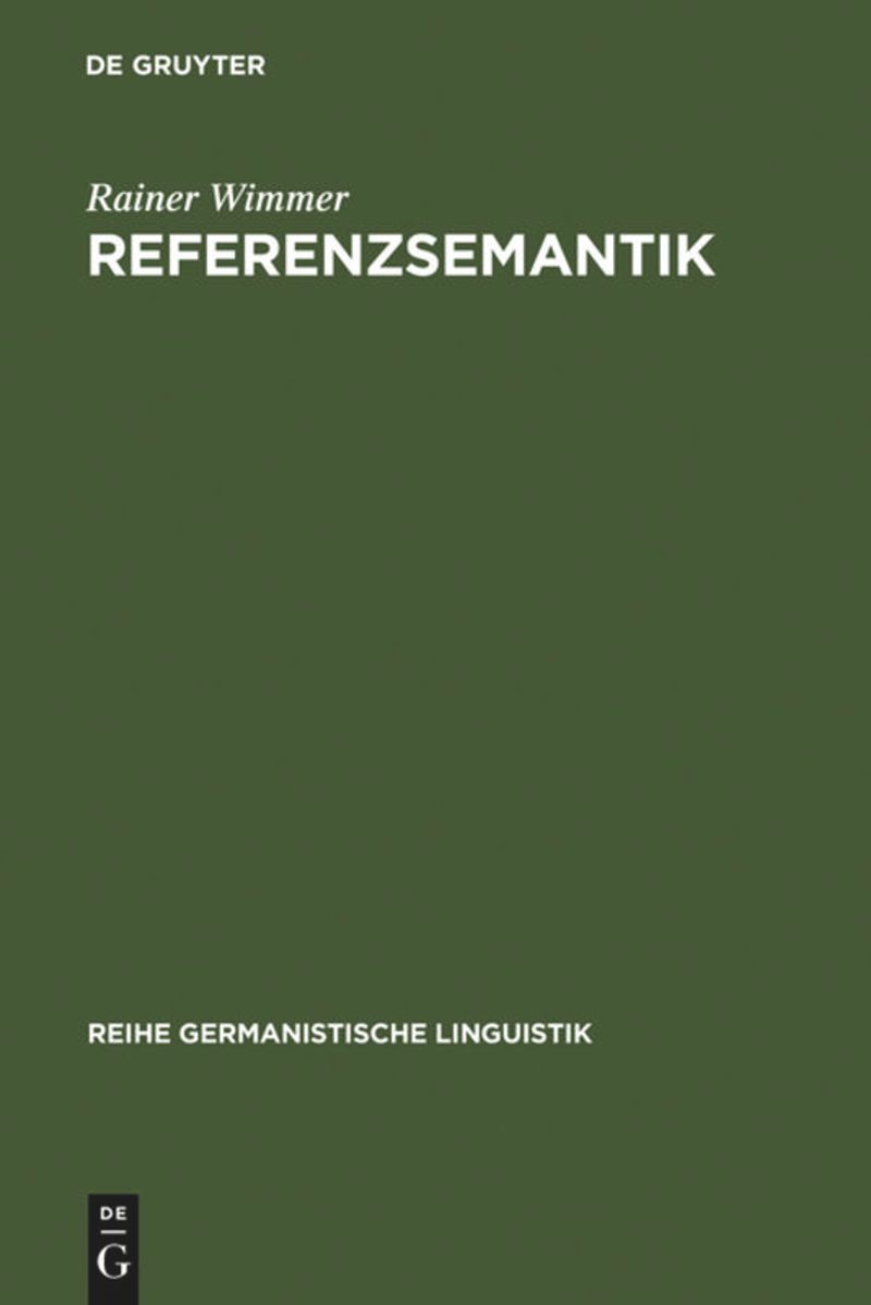 book: Referenzsemantik