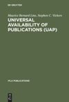 book: Universal Availability of Publications (UAP)