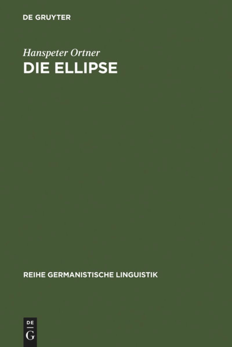 book: Die Ellipse