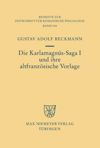 book: Die Karlamagnús-Saga I und ihre altfranzösische Vorlage