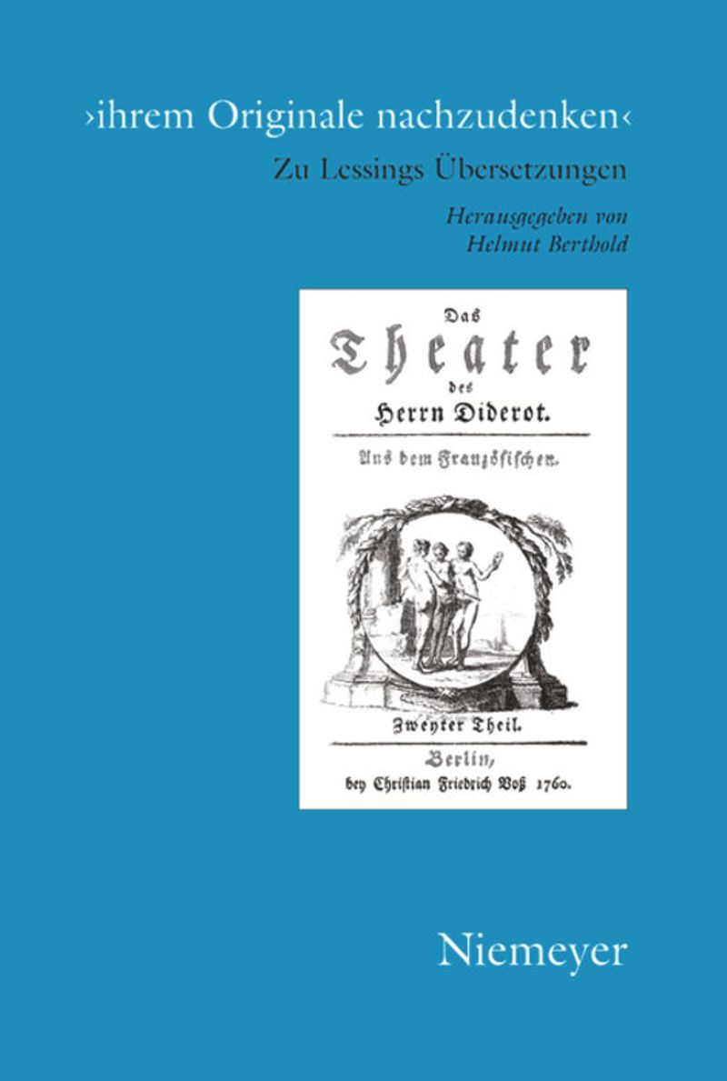 book: 'ihrem Originale nachzudenken'