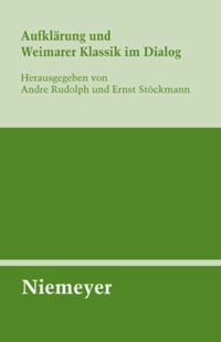book: Aufklärung und Weimarer Klassik im Dialog