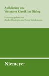 book: Aufklärung und Weimarer Klassik im Dialog