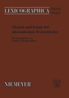 book: Theorie und Praxis der idiomatischen Wörterbücher
