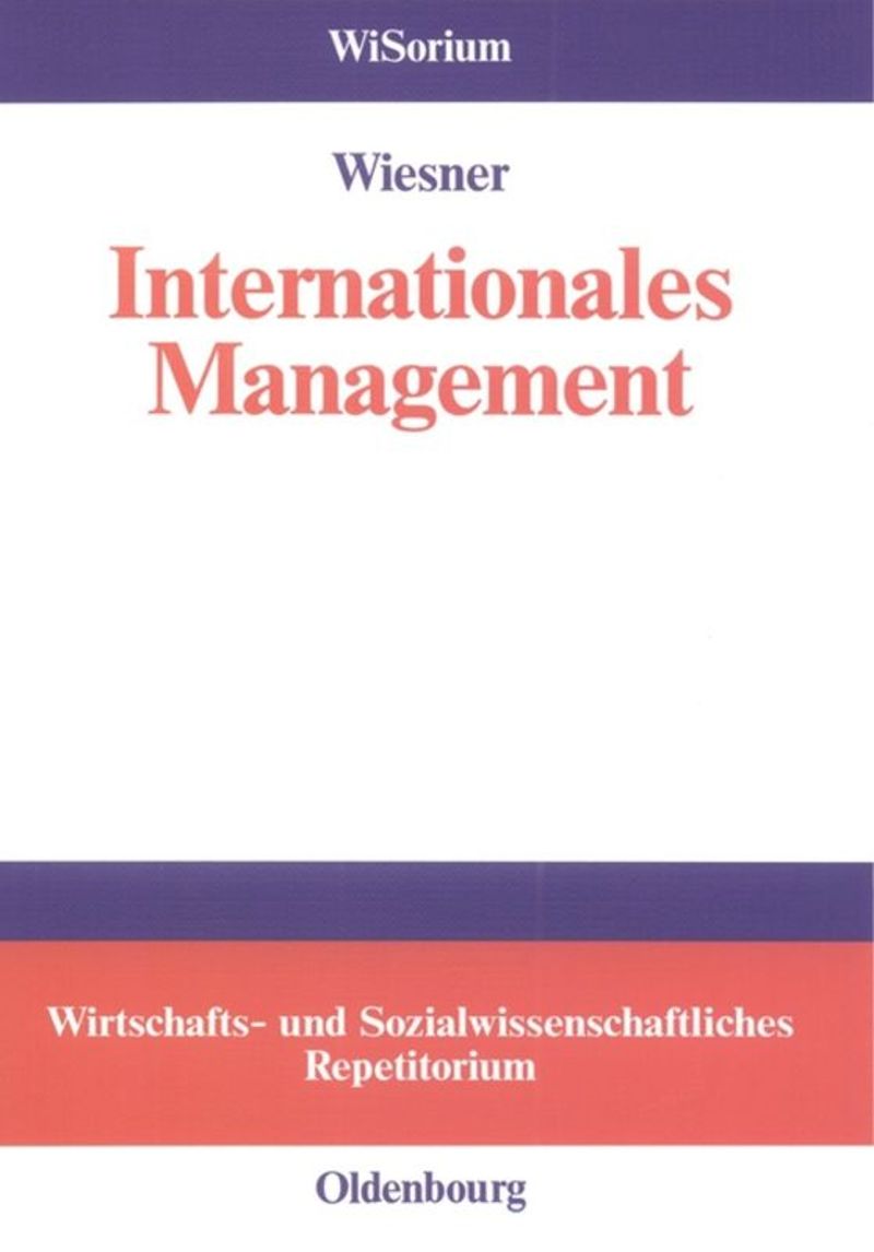 book: Internationales Management