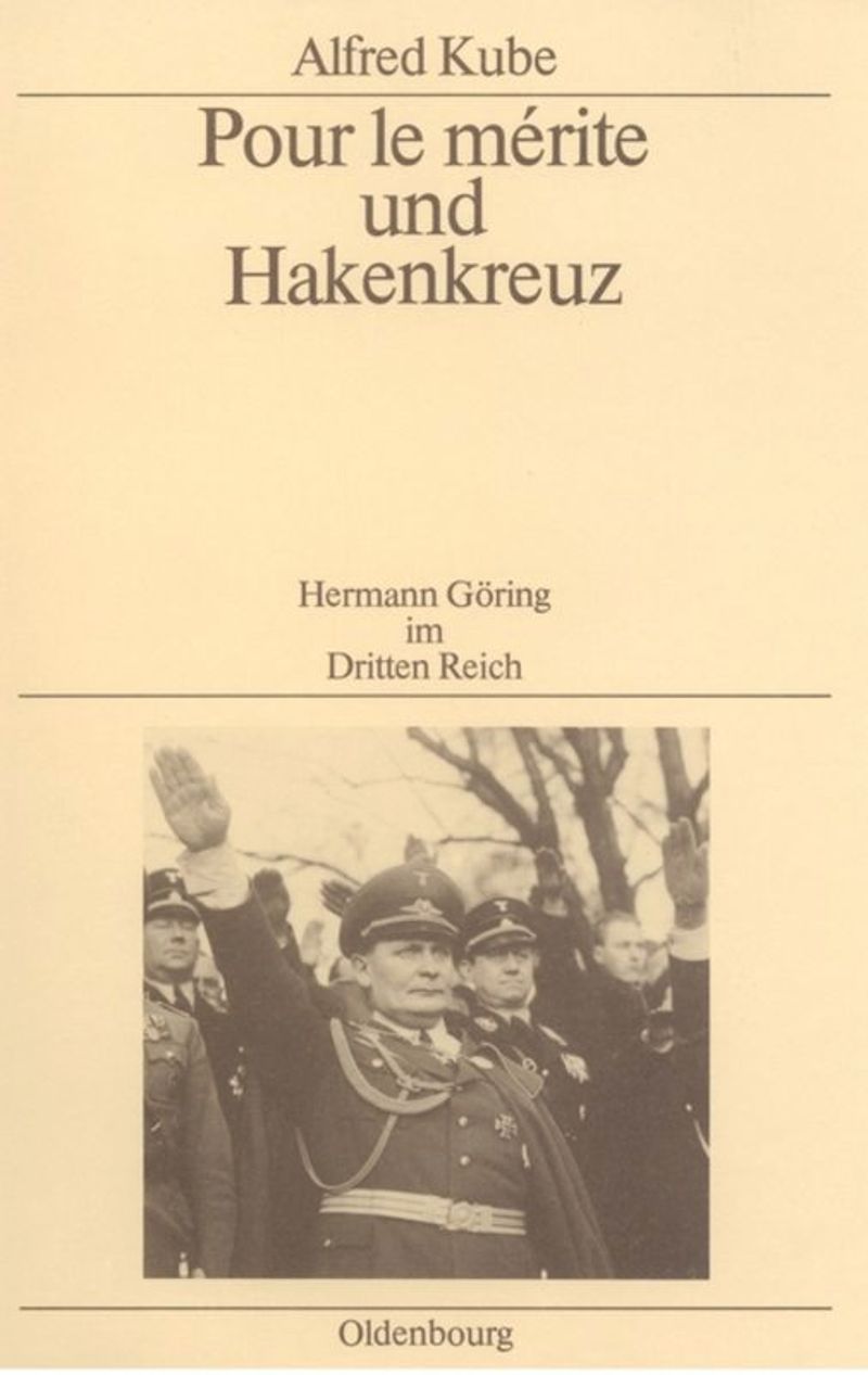 book: Pour le mérite und Hakenkreuz