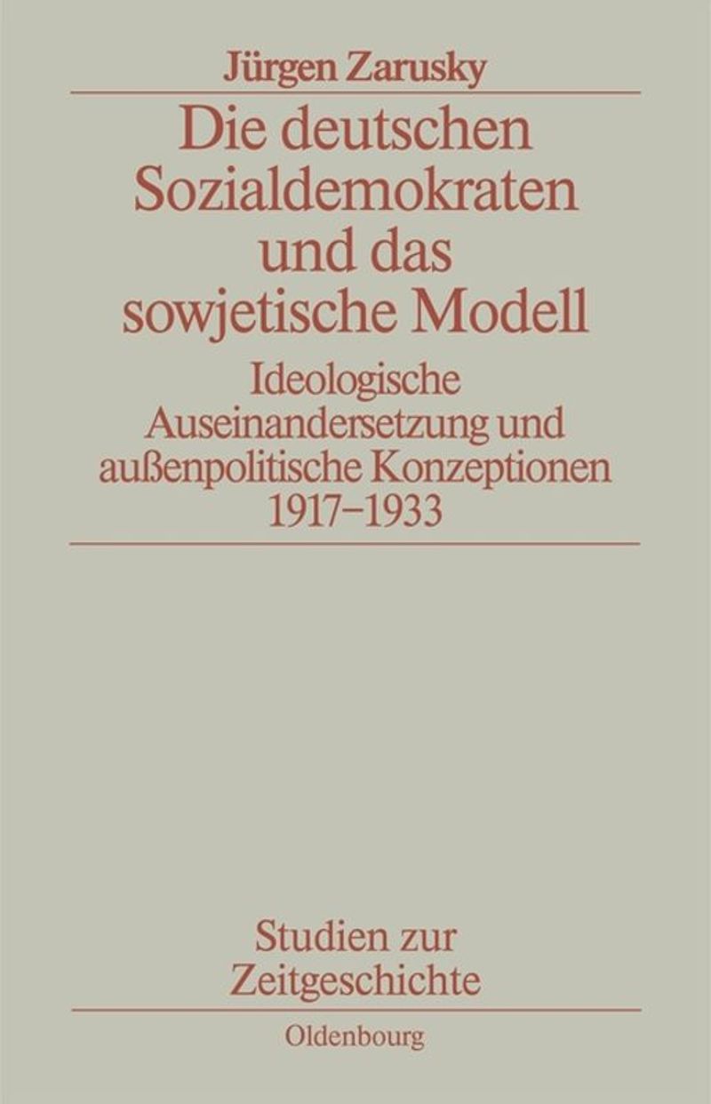 book: Die deutschen Sozialdemokraten und das sowjetische Modell