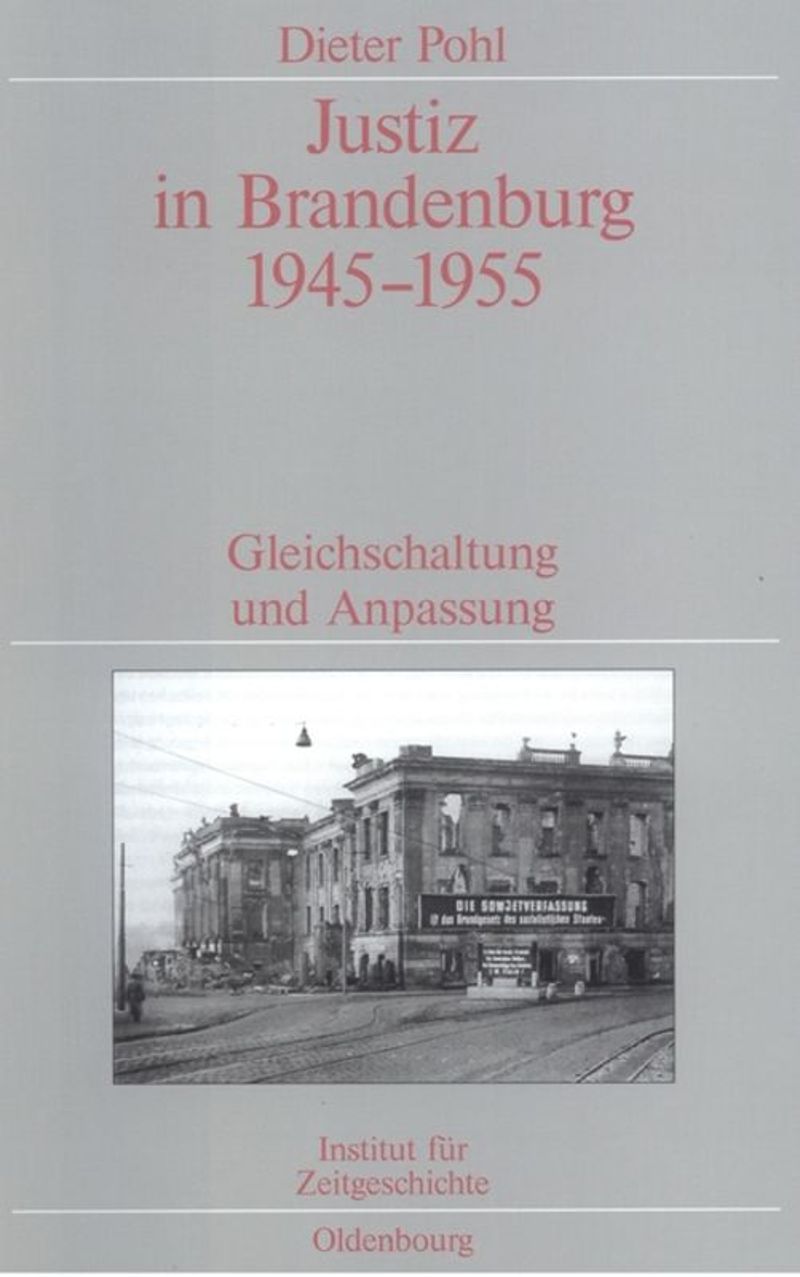 book: Justiz in Brandenburg 1945-1955
