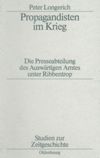 book: Propagandisten im Krieg