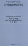 book: Wiedergutmachung