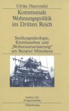 book: Kommunale Wohnungspolitik im Dritten Reich