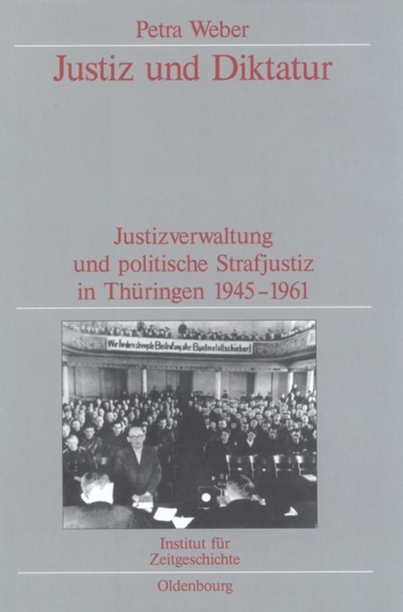 book: Justiz und Diktatur