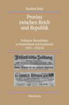 book: Provinz zwischen Reich und Republik