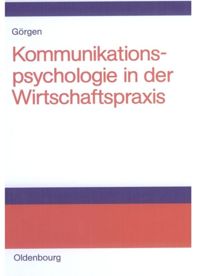 book: Kommunikationspsychologie in der Wirtschaftspraxis