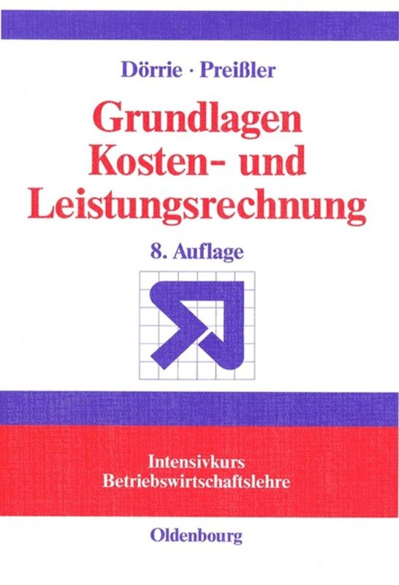 book: Grundlagen Kosten- und Leistungsrechnung