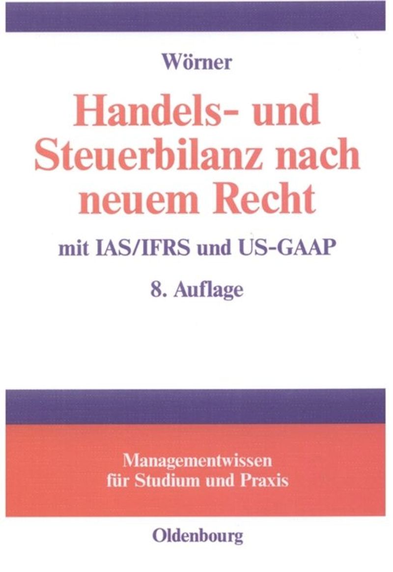 book: Handels- und Steuerbilanz nach neuem Recht
