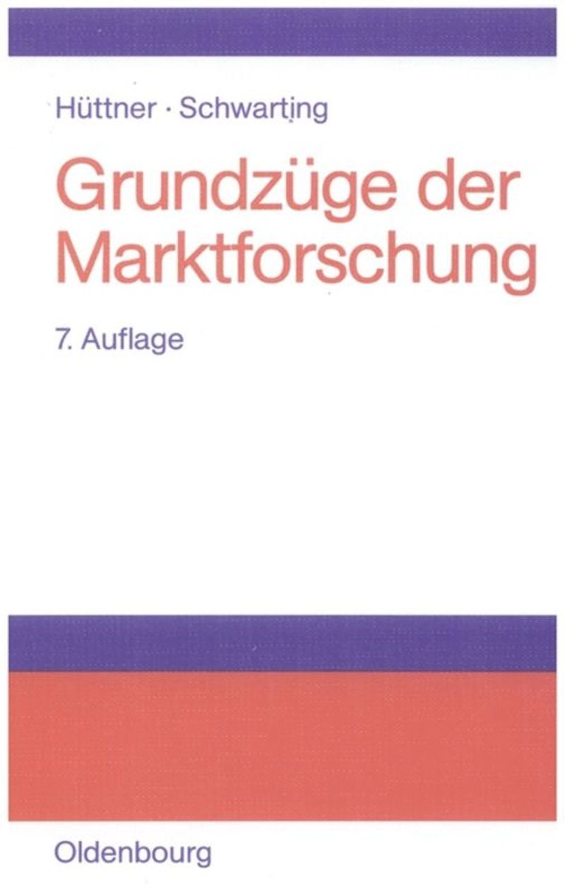 book: Grundzüge der Marktforschung