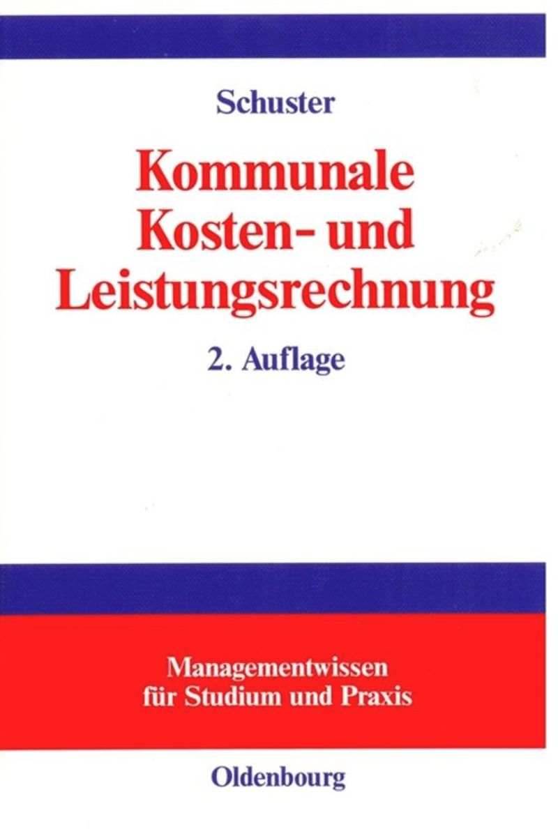 book: Kommunale Kosten- und Leistungsrechnung