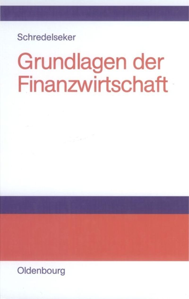 book: Grundlagen der Finanzwirtschaft