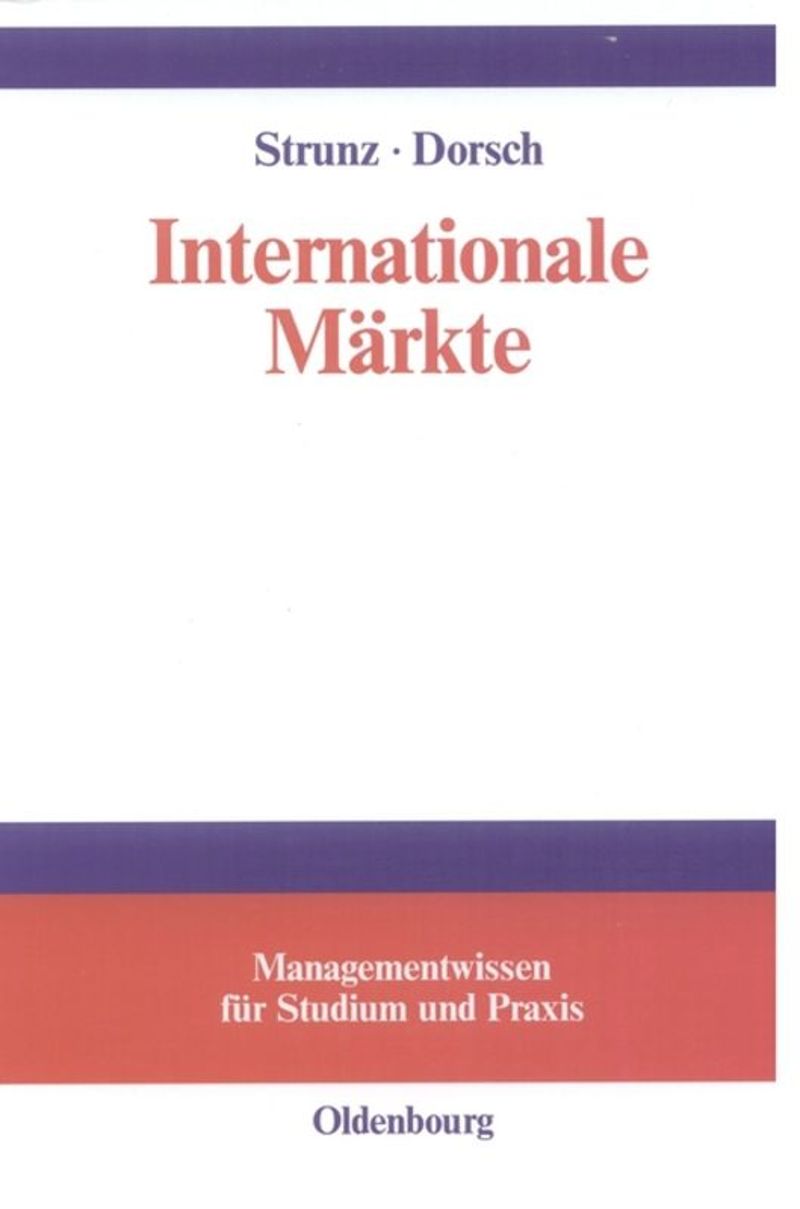 book: Internationale Märkte