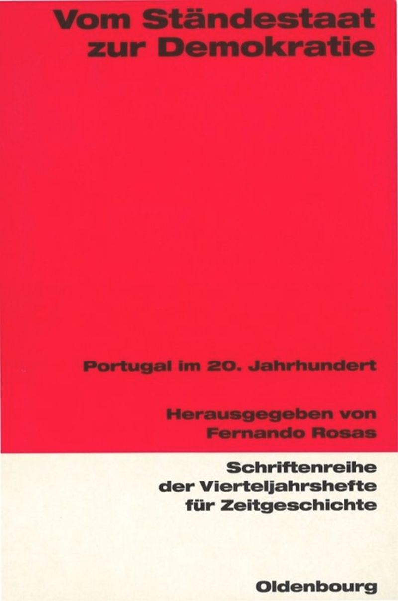 book: Vom Ständestaat zur Demokratie