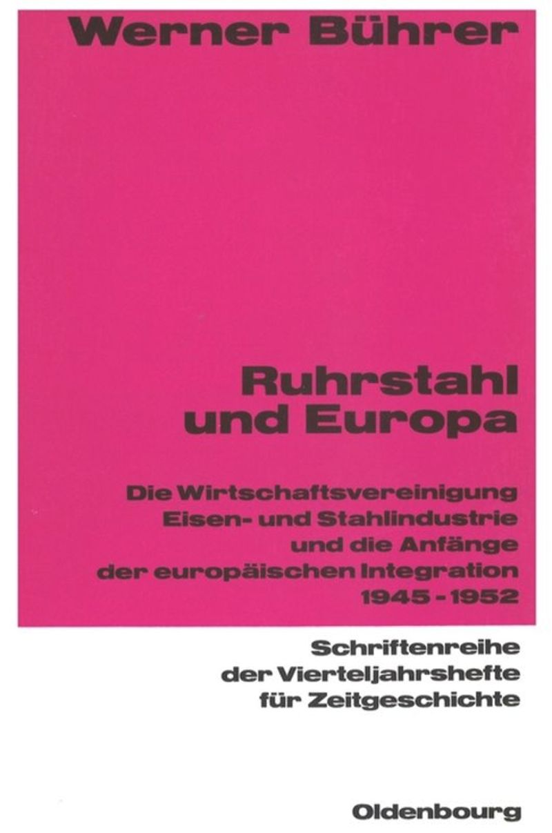 book: Ruhrstahl und Europa