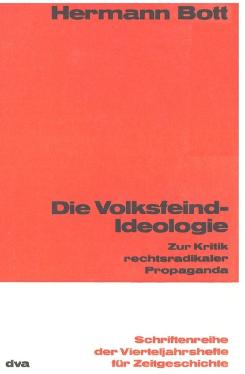 book: Die Volksfeind-Ideologie