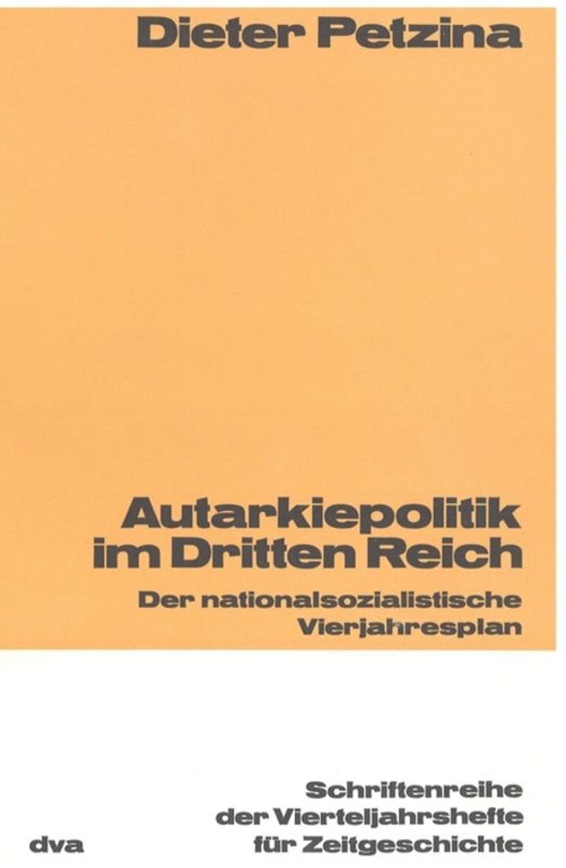 book: Autarkiepolitik im Dritten Reich