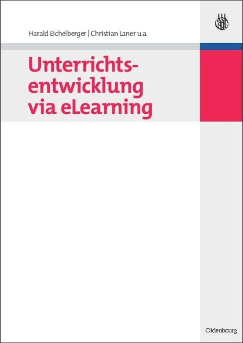 book: Unterrichtsentwicklung via eLearning