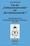 book: Von der "Ordinarienuniversität" zur "Revolutionszentrale"?