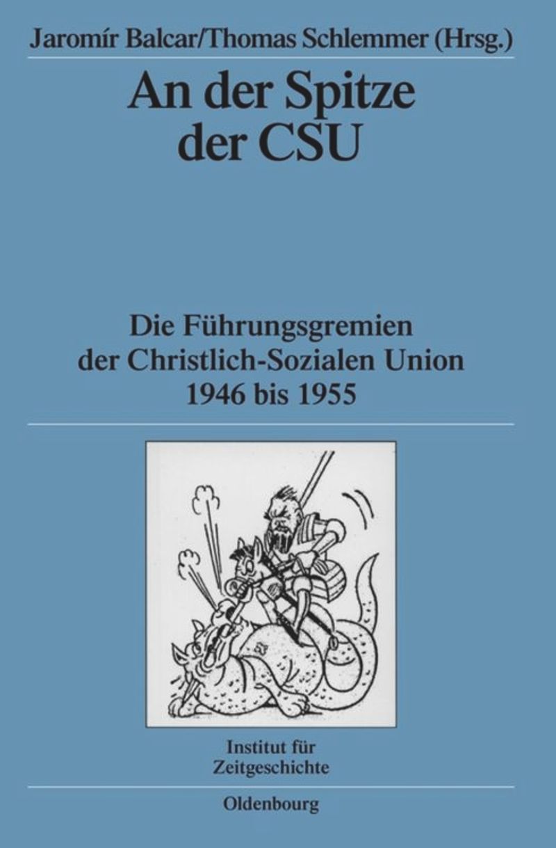 book: An der Spitze der CSU